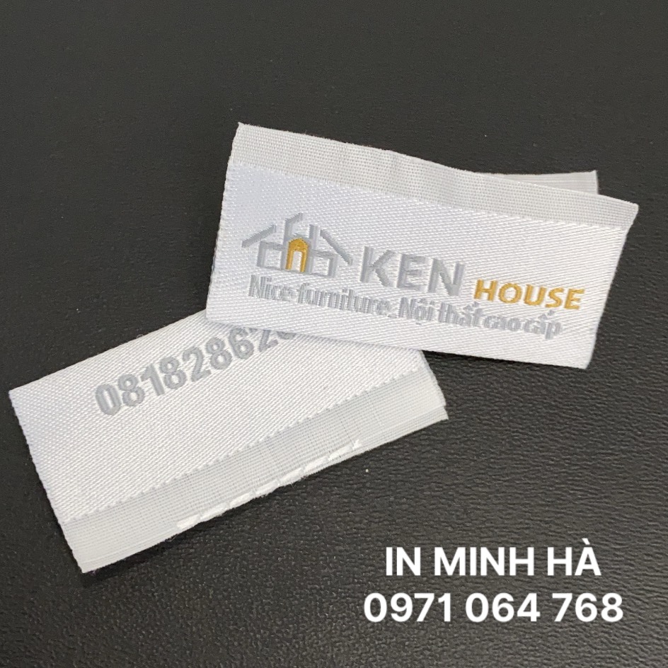 TEM MÁC VẢI GẮN GHẾ SOFA - IN MINH HÀ