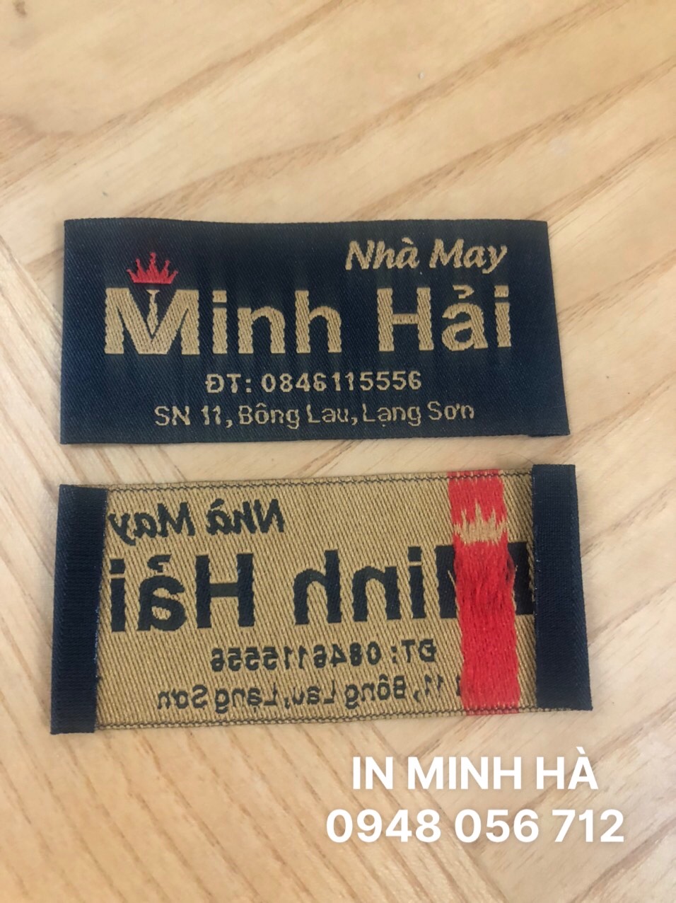 THIẾT KẾ TEM MÁC CHO HÀNG THỜI TRANG THIẾT KẾ - IN MINH HÀ