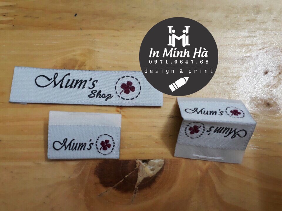 SẢN XUẤT NHÃN MÁC QUẦN ÁO - IN MINH HÀ