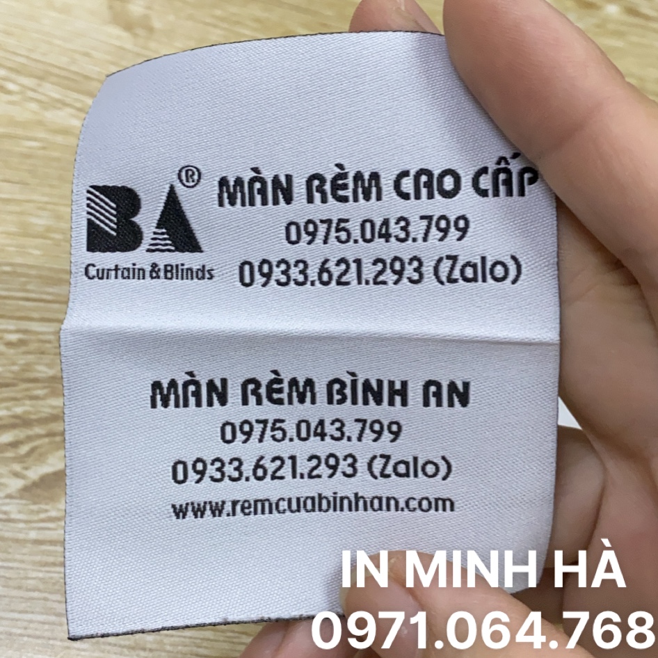 TEM VẢI GẮN MÀN RÈM CỬA ĐẸP
