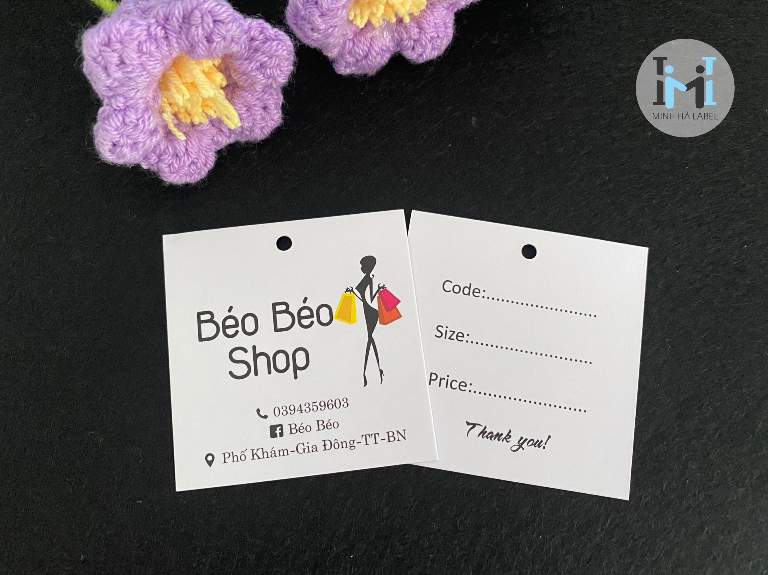THẺ TREO CHO SHOP QUẦN ÁO THỜI TRANG
