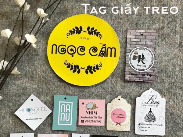 Tag Mác giấy treo - MGT08